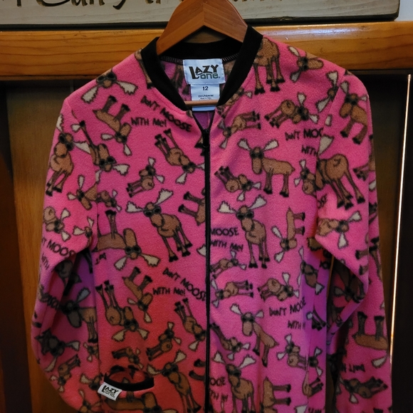 Fleece LazyOne Onesie with Dropseat Size 12 - Picture 2 of 10
